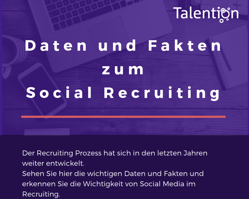 Infografik Social Media im Recruiting